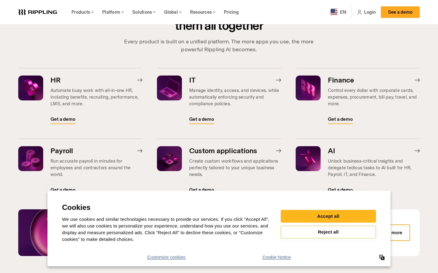 Rippling screenshot 2