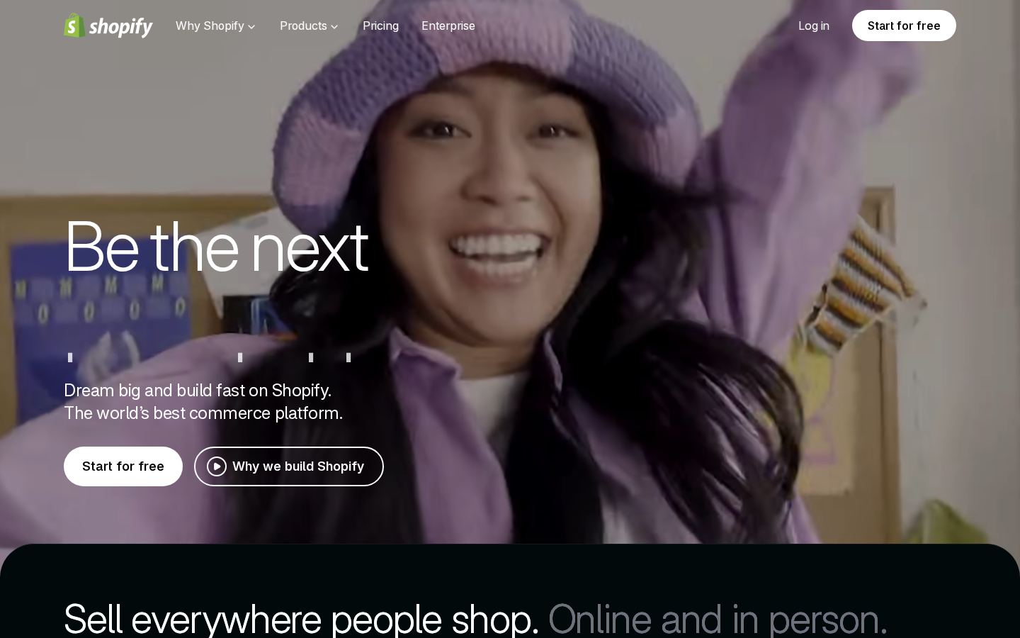 Shopify screenshot 1