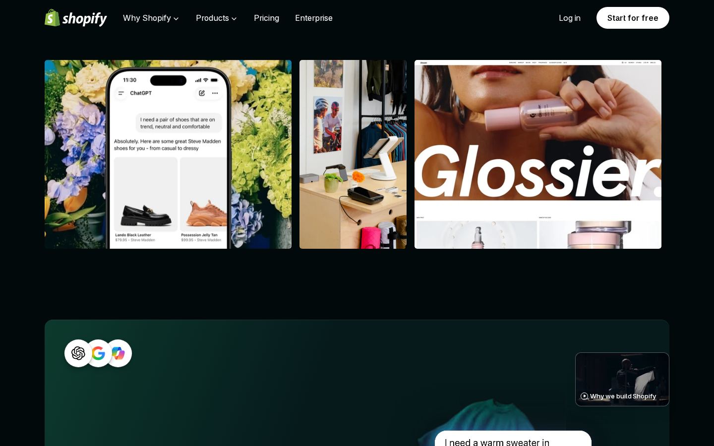 Shopify screenshot 2