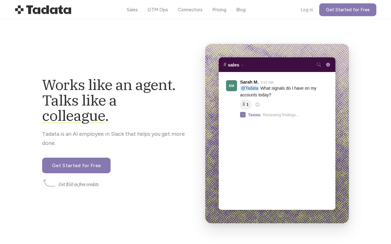 Tadata screenshot 1