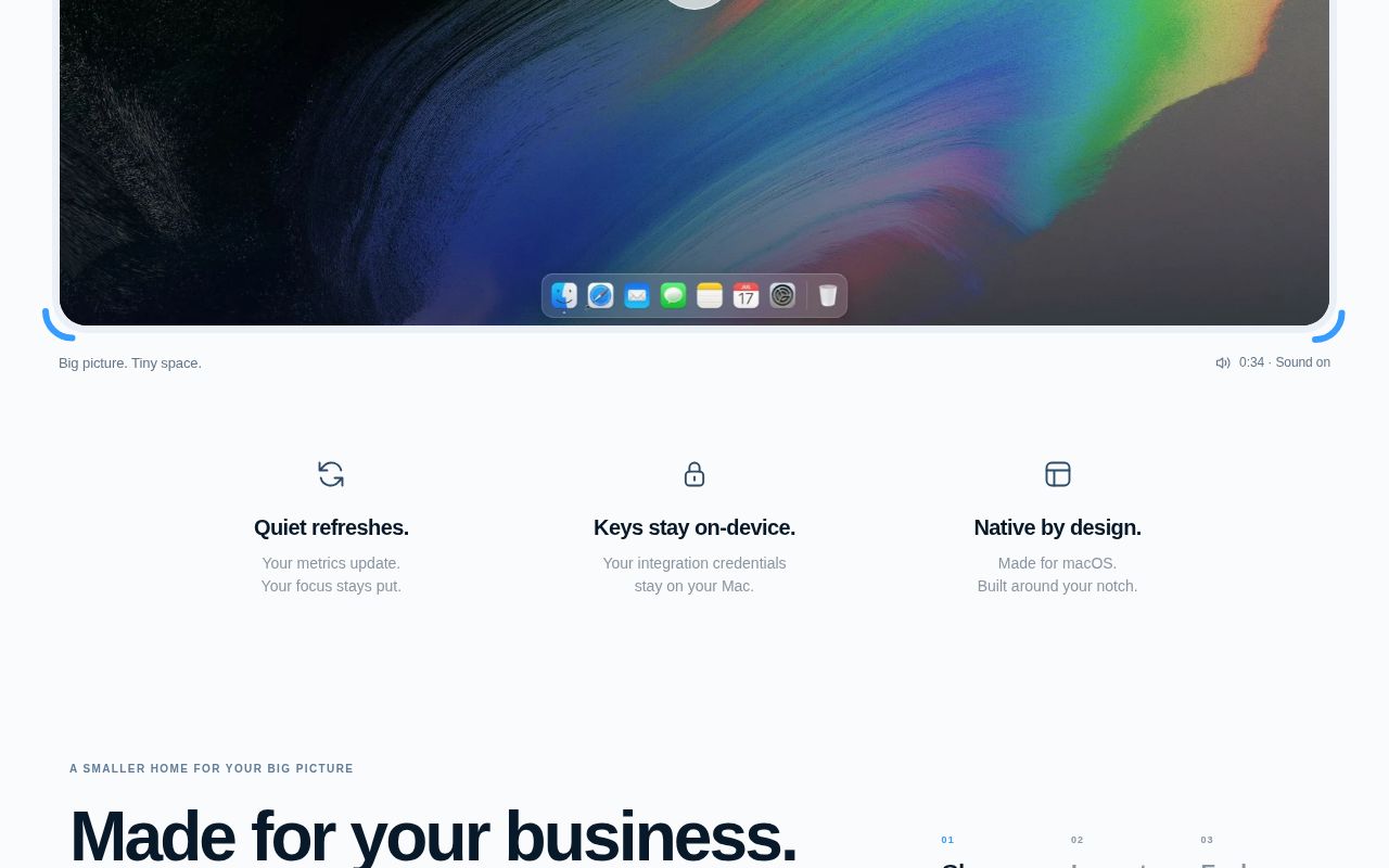 TinyKPI screenshot 2