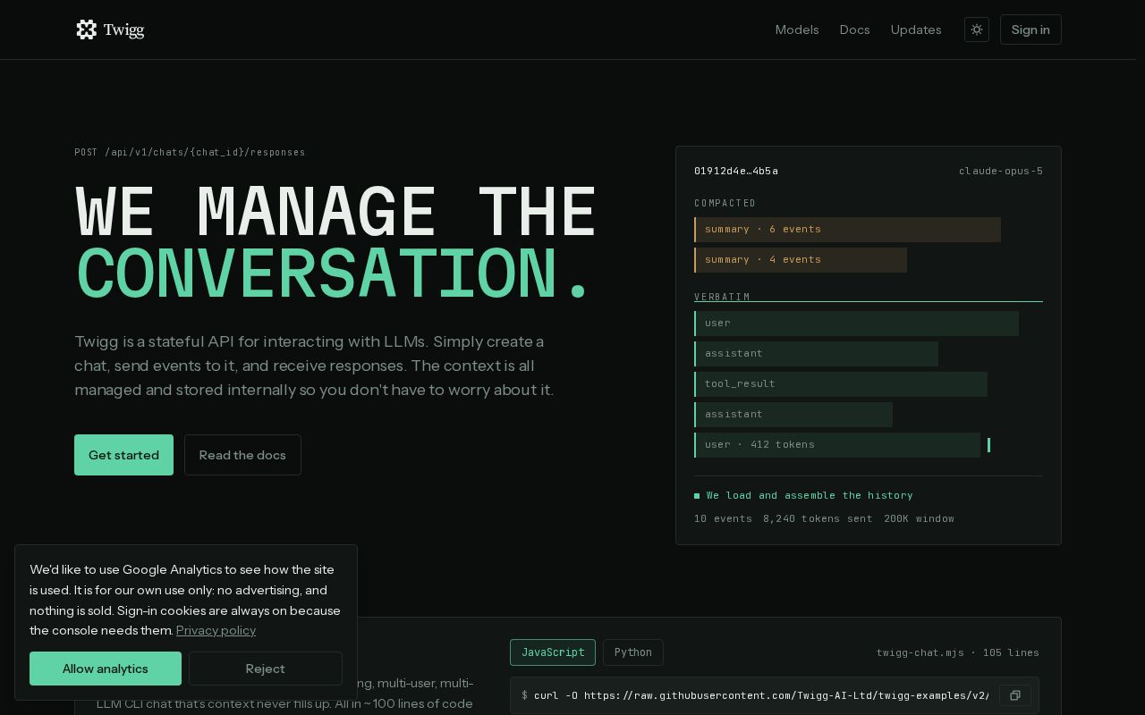 Twigg screenshot 1