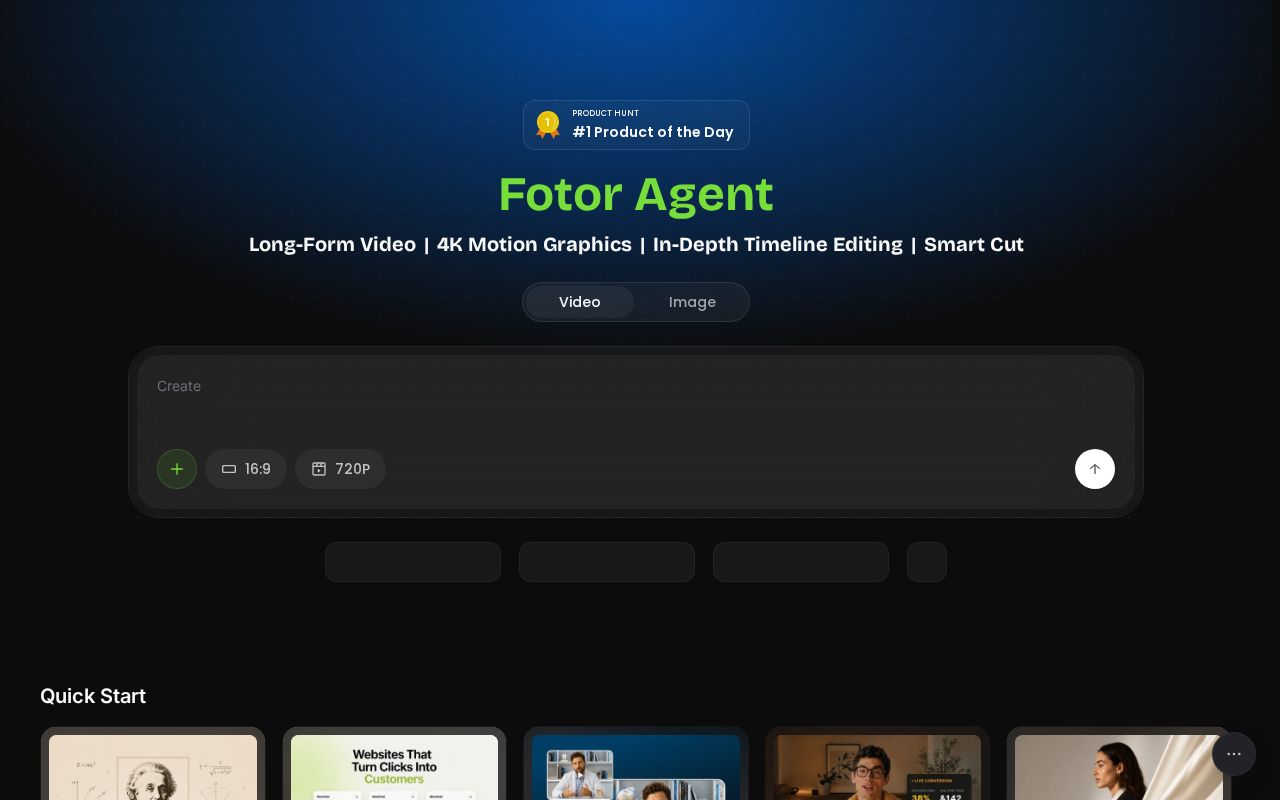 Video Agent by Fotor screenshot 1