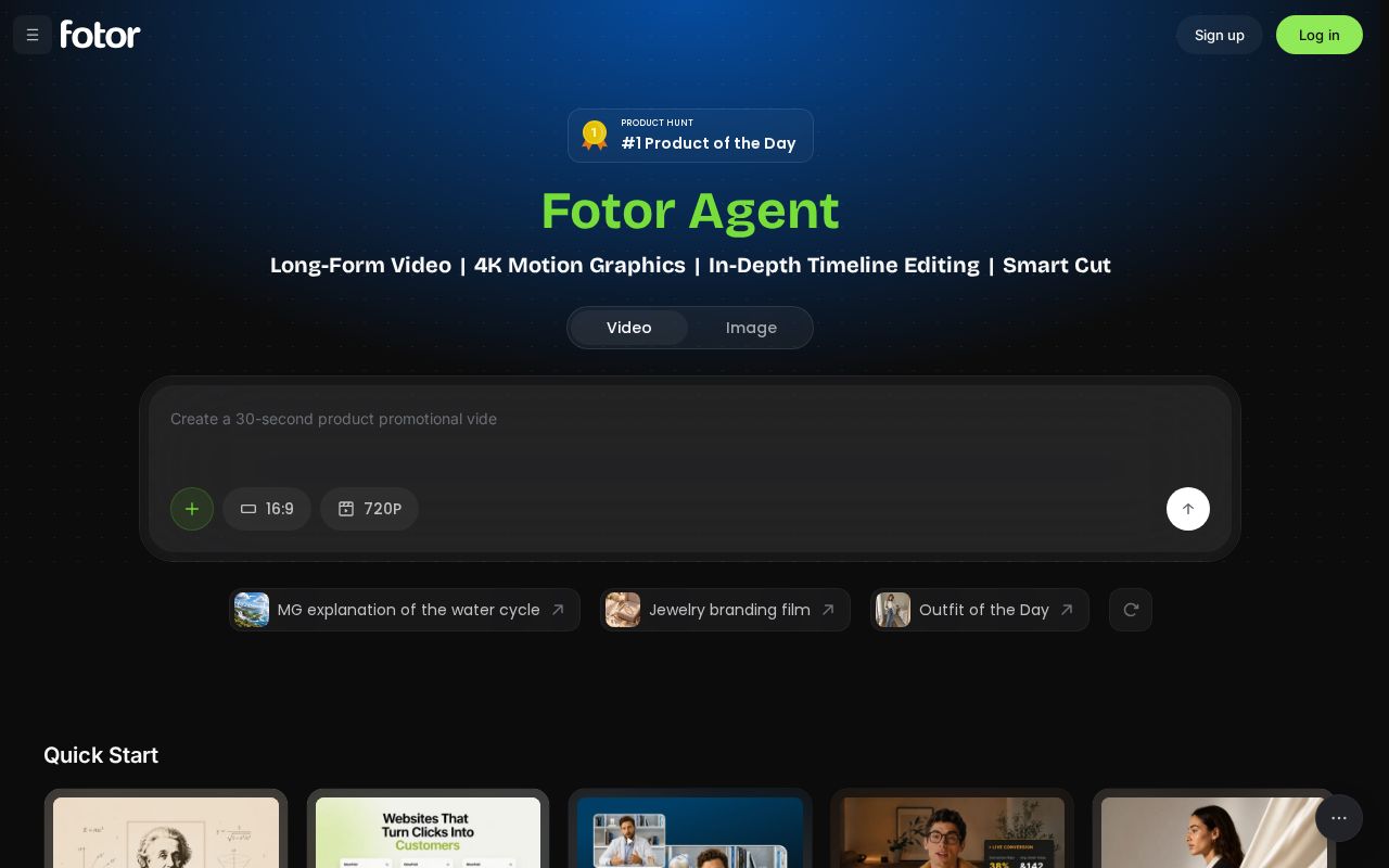 Video Agent by Fotor screenshot 2