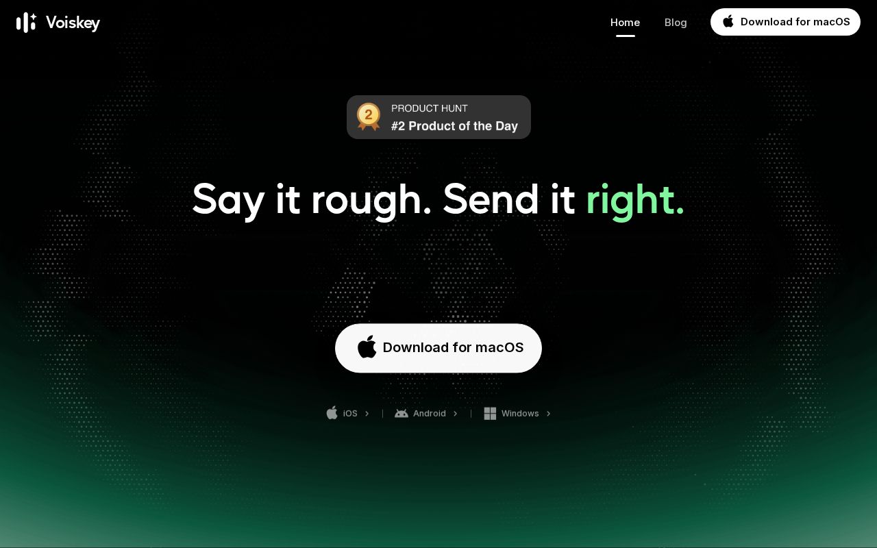 Voiskey screenshot 1