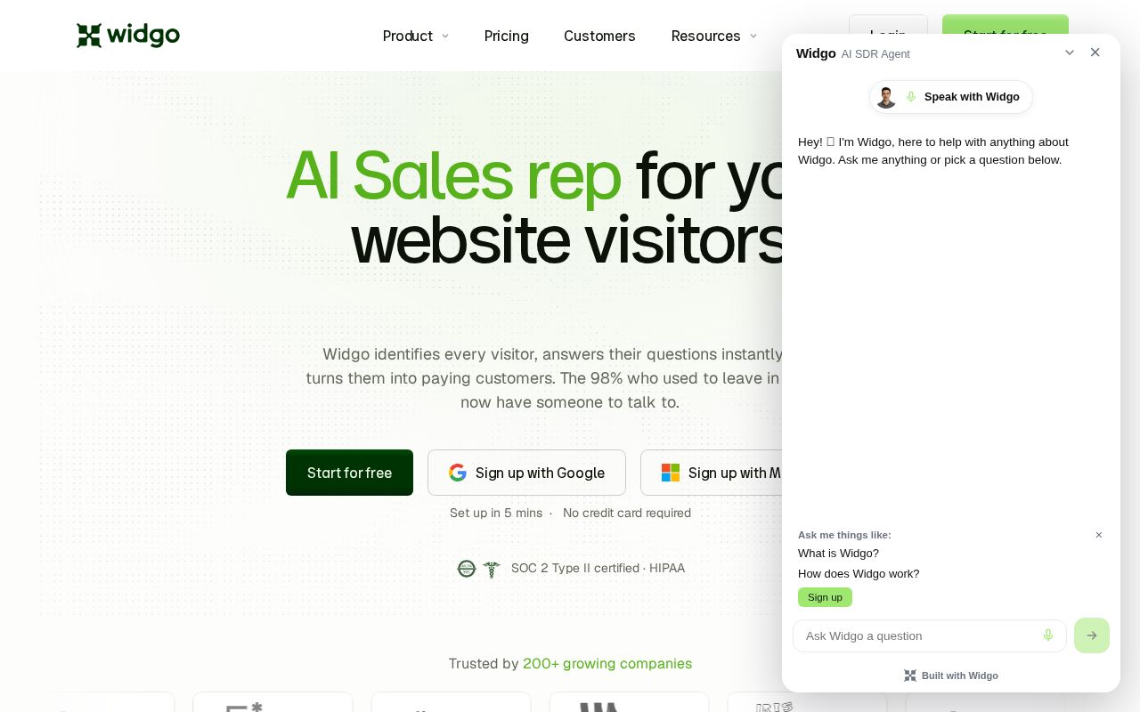 Widgo screenshot 1