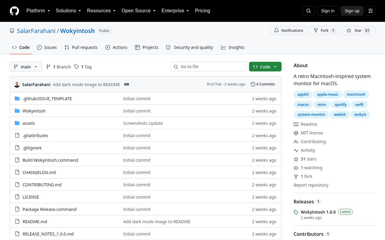 Wokyintosh screenshot 1