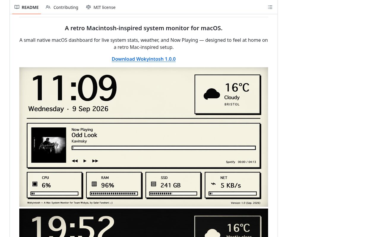 Wokyintosh screenshot 2