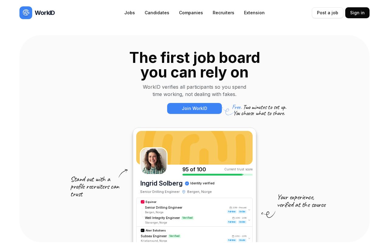 WorkID.ai screenshot 1