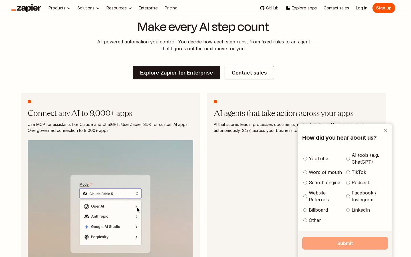 Zapier screenshot 2