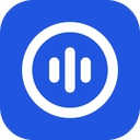 OpenWhispr for iOS logo — 100% open source, free & on device transcription
