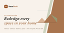 HausDraft logo — AI home design: redesign any room from a photo