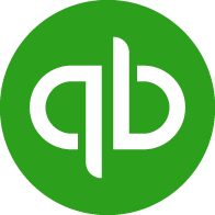 QuickBooks logo — QuickBooks is accounting software that tracks income, expenses and invoices for small businesses.